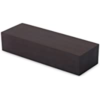 Yosoo Health Gear Ebony Wood Lumber Original Wood Timber- 12x4x2.5cm Black Ebony Wood- Lumber Blank Material de…